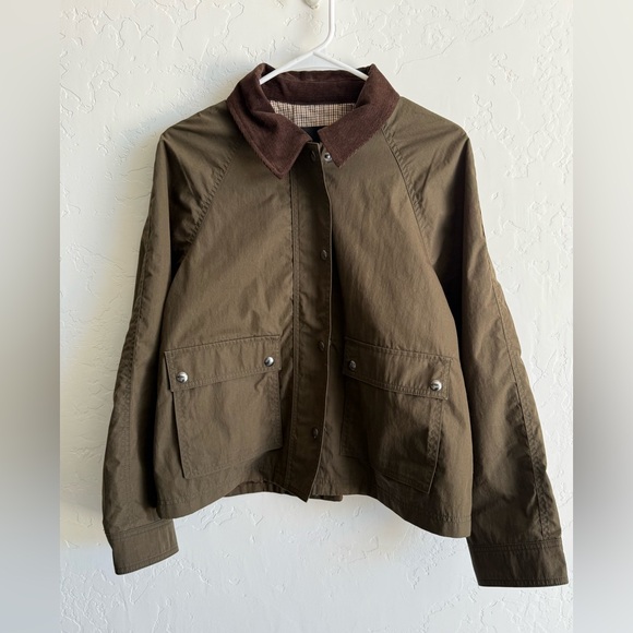 NWT Madewell Waxed Zip-Front Jacket size M - Picture 4 of 7